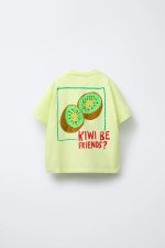 La’ciel Paris kiwi detaylı Tshirt - Görsel 3