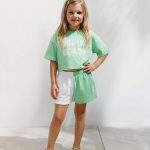 LACİEL PARİS YEŞİL CROP TAKIM