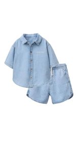 La’ciel Paris Yazlık Unisex Kot Takım - Görsel 3
