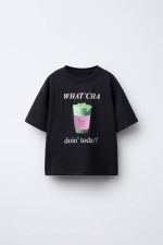 La’ciel Paris Oversize Kısa Kollu Tshirt