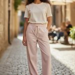 PEMBE ŞIK MODERN PANTOLON